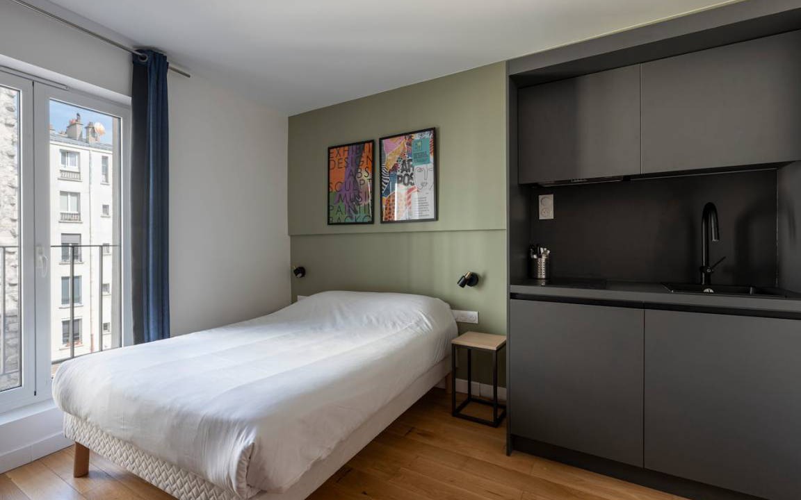 Quartier de la Goutte-d'Or Apartment | 12 m² Apartment ∙ 1 bedroom ∙ 1 guest