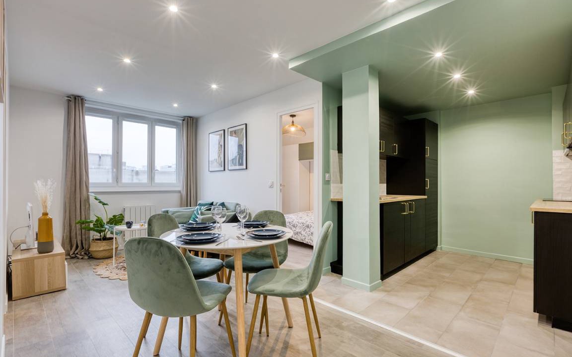 Bobigny Apartment | 40 m² Apartment ∙ 2 bedrooms ∙ 4 guests