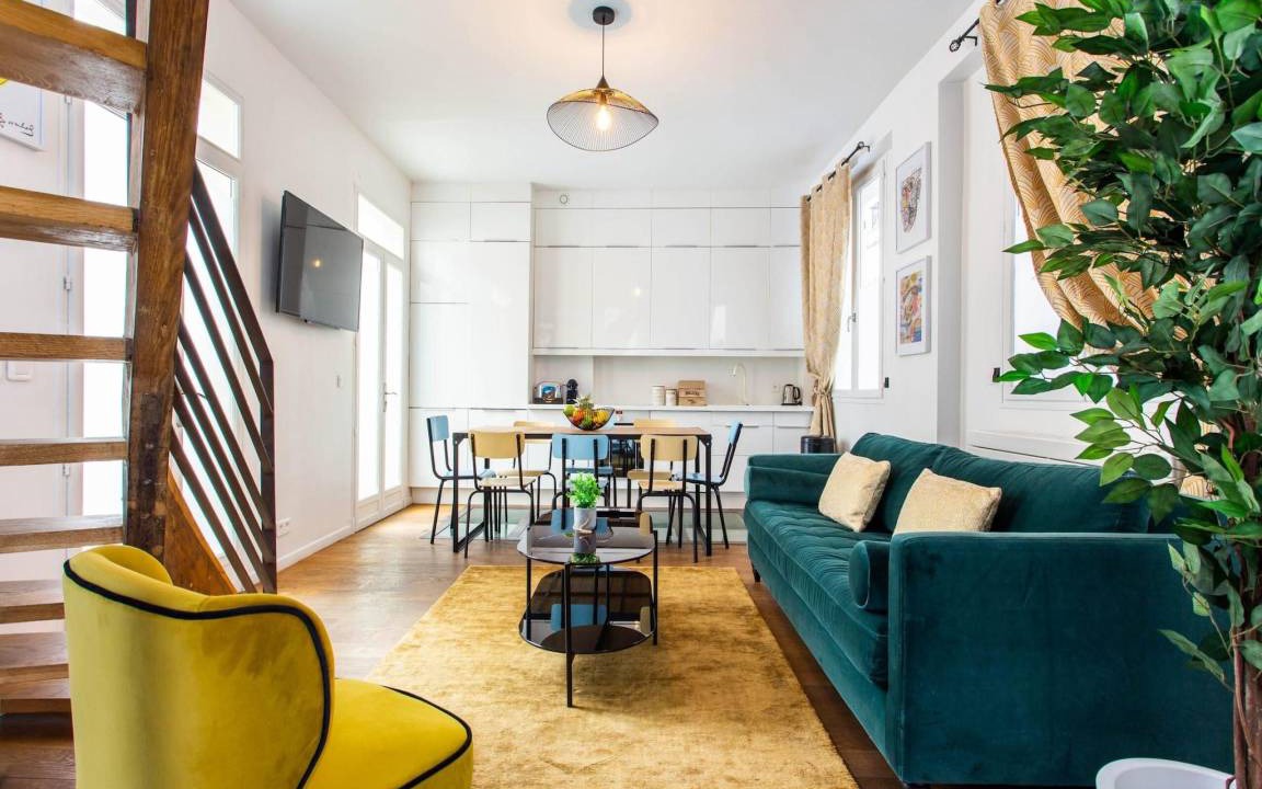 Quartier de Rochechouart Apartment | Apartment ∙ 1 bedroom ∙ 10 guests