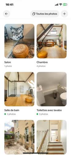Le Port sous la Lune House | belle chambre moderne , avec douche équippement complet