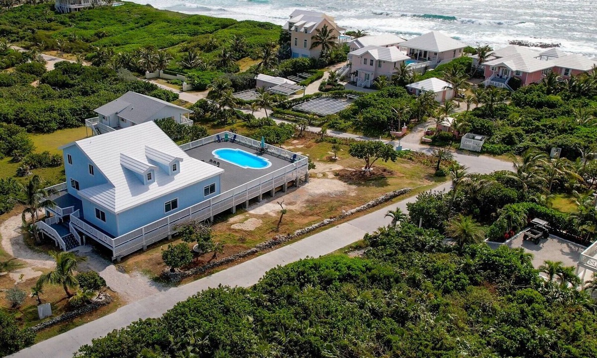 Hope Town House | Blue Summers: Amazing Atlantic Views. Pool, Dock