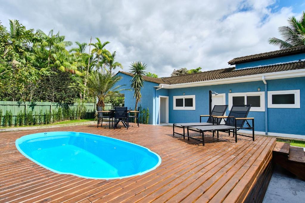 Cabore House | Casa Caminho da Praia 3 quartos com ar no Cabore