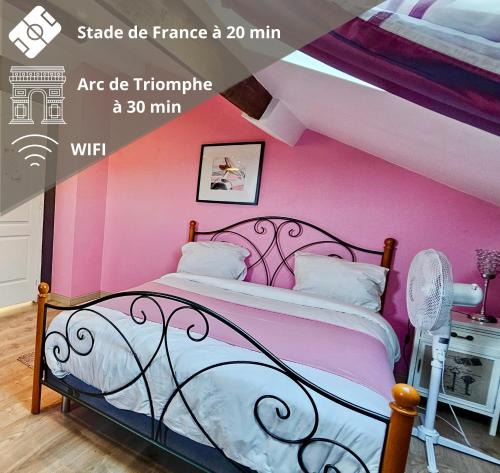 Stains Apartment | Chambre privée dans logement partagé, Pinky Elisabeth cozy Paris & Stade de France