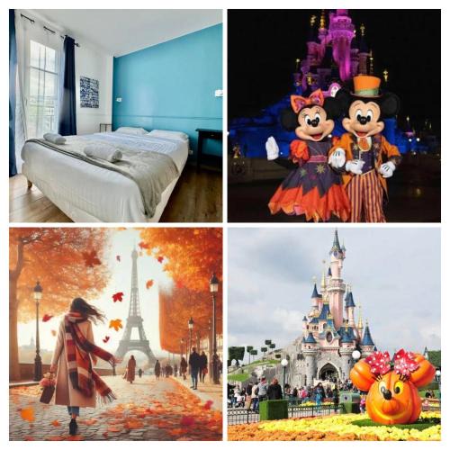 Chessy Apartment | Disney, sunny comfortable 2 bedrooms family apartment, 8 pers, wifi, NETFLIX