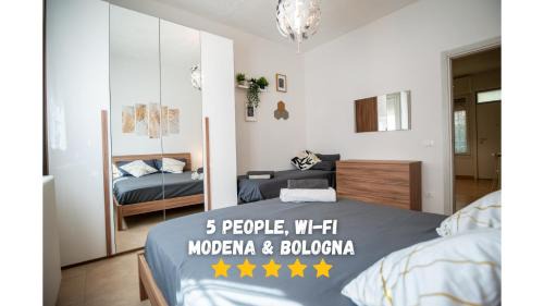 Camposanto Apartment | Elegante tra Modena e Bologna, 5 posti, wi-fi