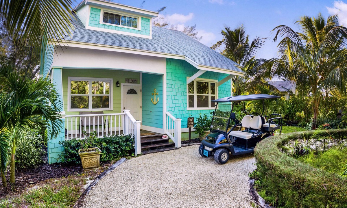 Spanish Wells House | Green Turtle/Beach/Free GolfCart/Kayak/Umbrella/Chairs/Quiet Dead End