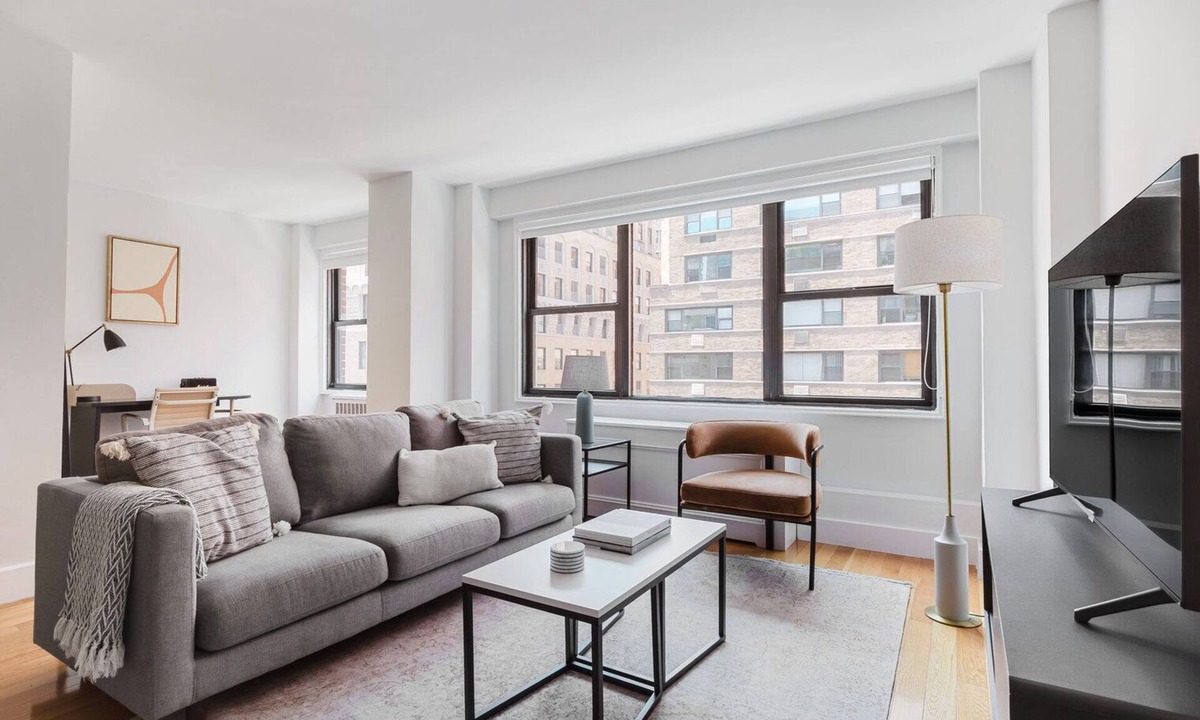 Midtown South Apartment | Hip Kips Bay Studio w/Gym & W/D, close to Park Ave, by Blueground