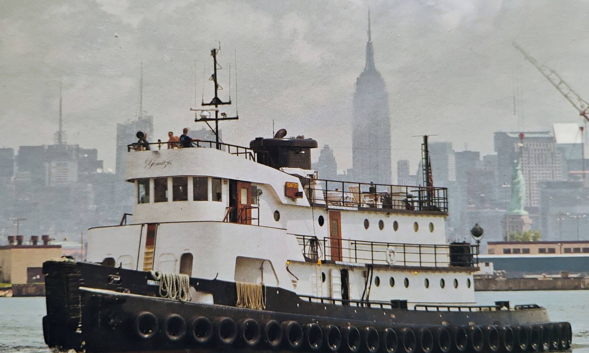 Staten Island Boat Rental | Luxurious one of a kind Tugboat/yacht, NYC, Sleeps 12, unique experience,