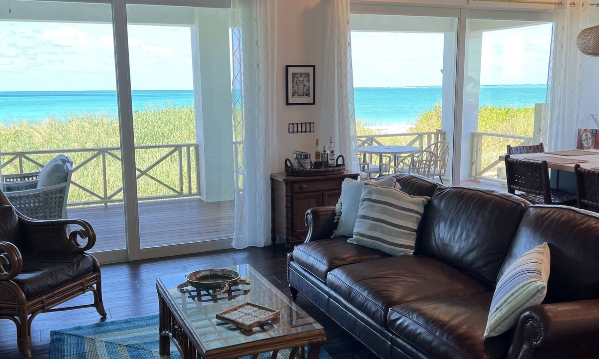 Treasure Cay Villa | NEW - BEACH FRONT RAISED VILLA-VIEWS FROM EVERY ROOM & WHOLE HOUSE GENERATOR!