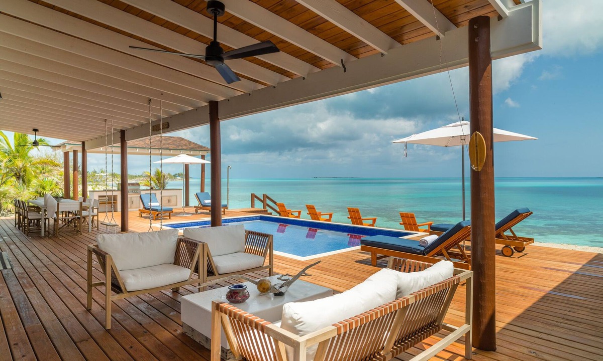 Tar Bay House | New IslandChicBeach Home! StunningViews-Pool-OutdoorKitchen-Reef-mini BballCourt