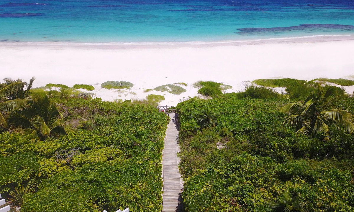 Dunmore Town House | Secluded beachfront property - private beach access, generator, sat. internet