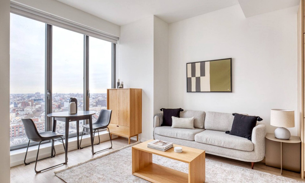 Clinton Hill Apartment | Sunlit Clinton Hill 1BR w/W/D, Gym & Pool, nr BAM, by Blueground