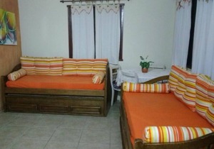 Comfortable kitinet for 5 people with barbecue