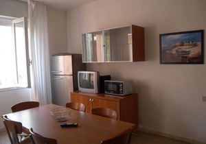 Holiday apartment with community garden