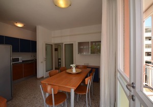 Holiday apartment with community garden