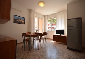 Holiday apartment with community garden