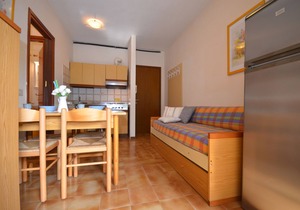 Holiday apartment with balcony and air conditioning