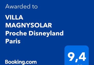 VILLA MAGNYSOLAR Proche Disneyland Paris
