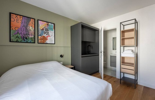 Quartier de la Goutte-d'Or Apartment | 12 m² Apartment ∙ 1 bedroom ∙ 1 guest