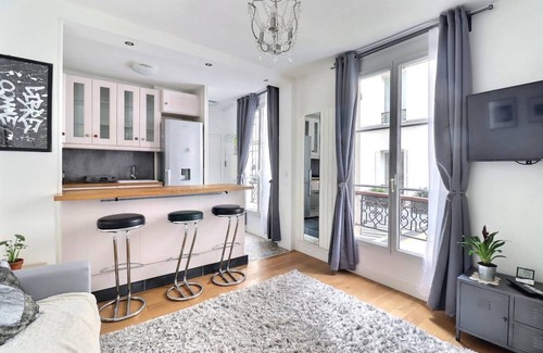 Porte-Saint-Martin Apartment | 37 m² Apartment ∙ 2 bedrooms ∙ 3 guests