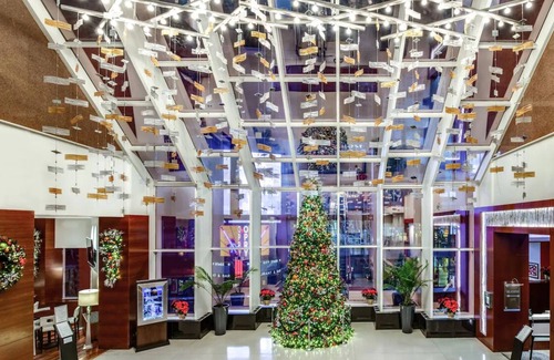 Central New York City House | 4 Times Square View Room at Crowne Plaza Times Square, Pets Allowed!