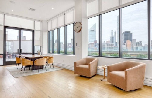 Sutton Place Apartment | Airy Midtown East 2BR w/Gym, Doorman & W/D, nr Parks, by Blueground