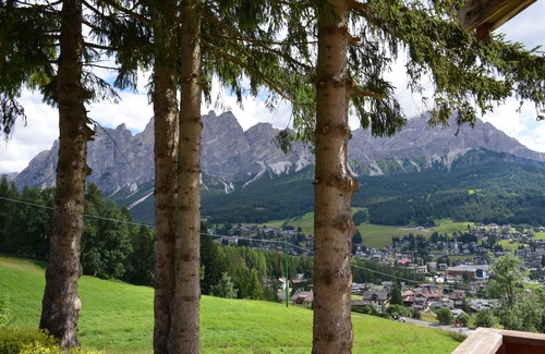 Cortina d'Ampezzo Apartment | ATTIC OVERVIEW 5 minutes from the center of Cortina