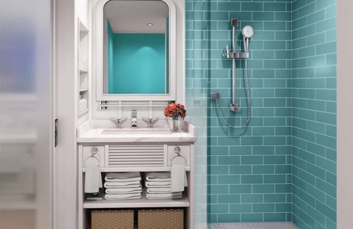 Midtown Hotel | Deluxe Room One King Bed at Margaritaville Resort Times Square