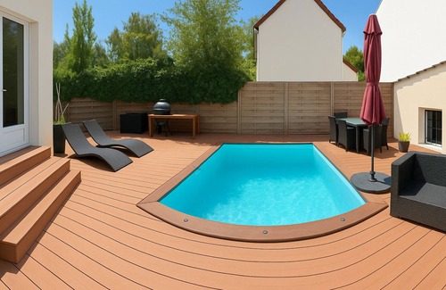 Antony House | Family house with pool, near Paris & airport - 3 bedrooms
