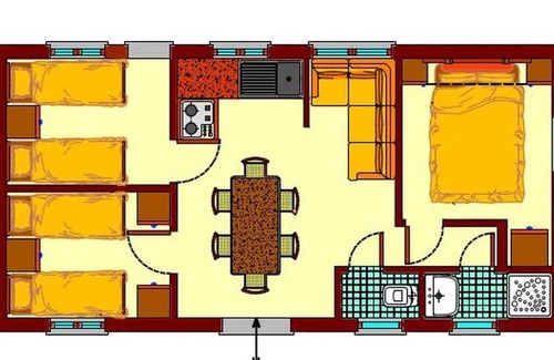 Rosolina Mare House | Feriendorf Michelangelo - Mobilehome (2655)