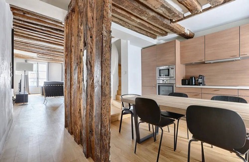 Saint-Germain-des-Pres Apartment | Historic Saint-Germain Address–Top Floor Modern Triplex by Café de Flore