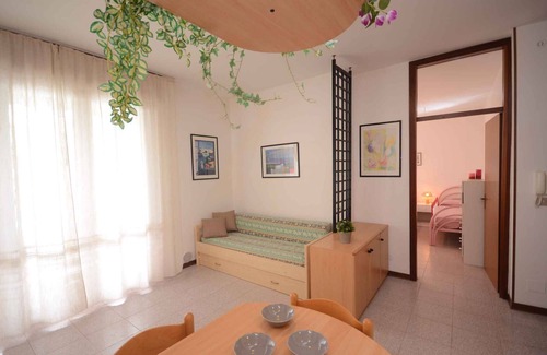 Bibione Lido del Sole House | Holiday apartment mit Klimaanlage und Balkon