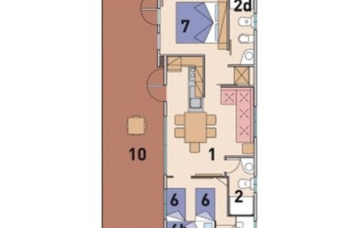 Lazise House | Holiday complex Piani di Clodia - Mobilehome Giulietta AGLAN (3261)