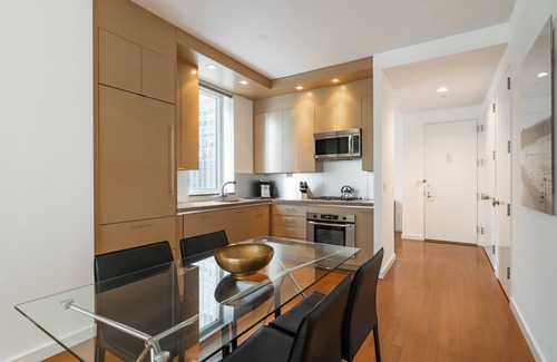 Theater District Apartment | One Bedroom with Private Balcony in Times Square