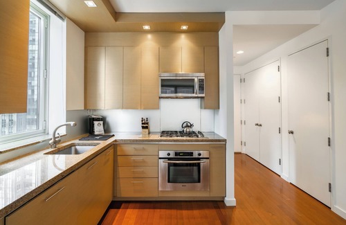 Theater District Apartment | One Bedroom with Private Balcony in Times Square