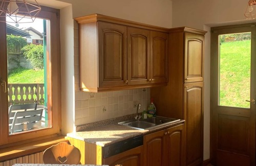 Cortina d'Ampezzo Apartment | Tofana and bobsled area -luxury apartment (8 beds) with terrace near center