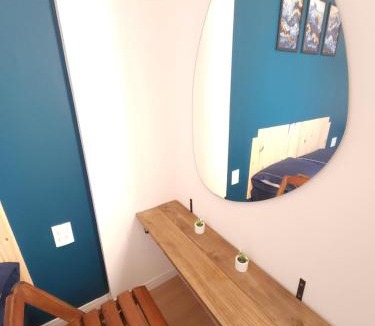 Centro Apartment | Apartamento Moderno Estilo Azul e Verde