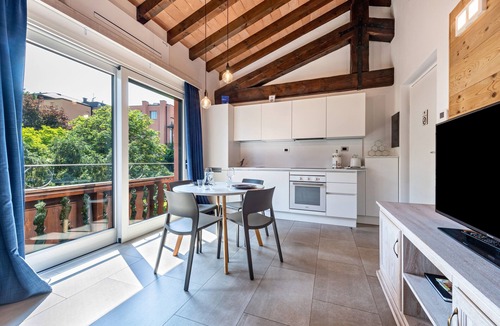 Toscolano Maderno Apartment | Apartment Al Segnavento Montese with Pool, Garden, and Wi-Fi