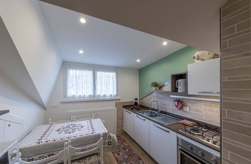 Folgaria Apartment | Apartment "House Cuel Milena Folgaria - Green" with Mountain View & Shared Garden