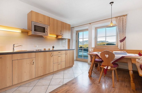 Castelrotto Apartment | Apartment “Kompatscherhof Daniel” with Mountain View, Private Garden & Wi-Fi