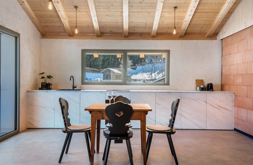 Funes Apartment | Apartment 'Lena Dolomites Luxury Suite' with Mountain View, Private Terrace and Sauna