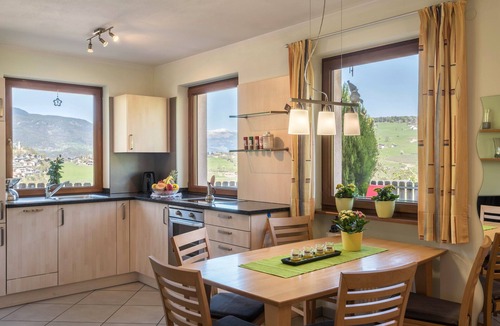 Fie allo Sciliar Apartment | Apartment 'Schlernblick' with Mountain View, Garden & Wi-Fi