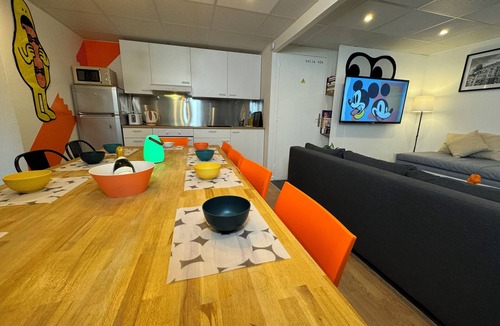Quartier de la Goutte-d'Or Apartment | Appartement Éclectique Près de Montmartre à Paris - Idéal Famille et Groupe