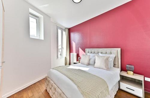 Gagny Apartment | Appartement Rose Moderne Proche de la capitale III
