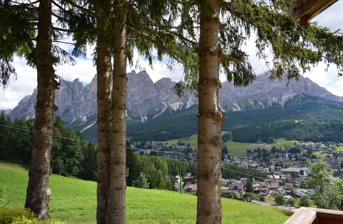Cortina d'Ampezzo Apartment | ATTIC OVERVIEW 5 minutes from the center of Cortina