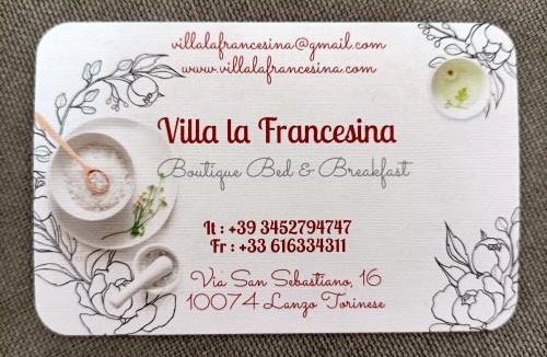 Lanzo Torinese Bed & Breakfast | B&B La Francesina