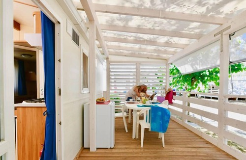 Scardovari House | Barricata Holiday Village Mobilehome Bellagio Small für 4 Personen