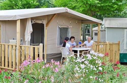 Porto Tolle Apartment | Barricata Holiday Village Lodge Tent Deluxe für 5 Personen