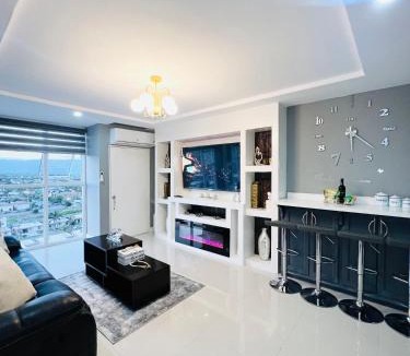 Portmore Apartment | Bayfront Luxury beachfront escape with Pool in Portmore Book Now