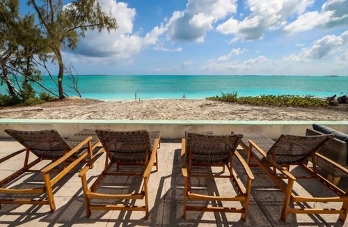 Great Exuma House | Beachfront White Palm Villa- Tar Bay, Great Exuma